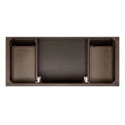 48" Olsen Console Vanity - Ash Brown - Vanity Cabinet Only -Home-Bathroom 450445 olsen vanity ash brown 48 top MV80 scaled