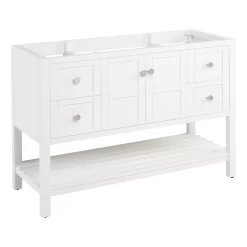 48" Olsen Console Vanity - Soft White - Vanity Cabinet Only