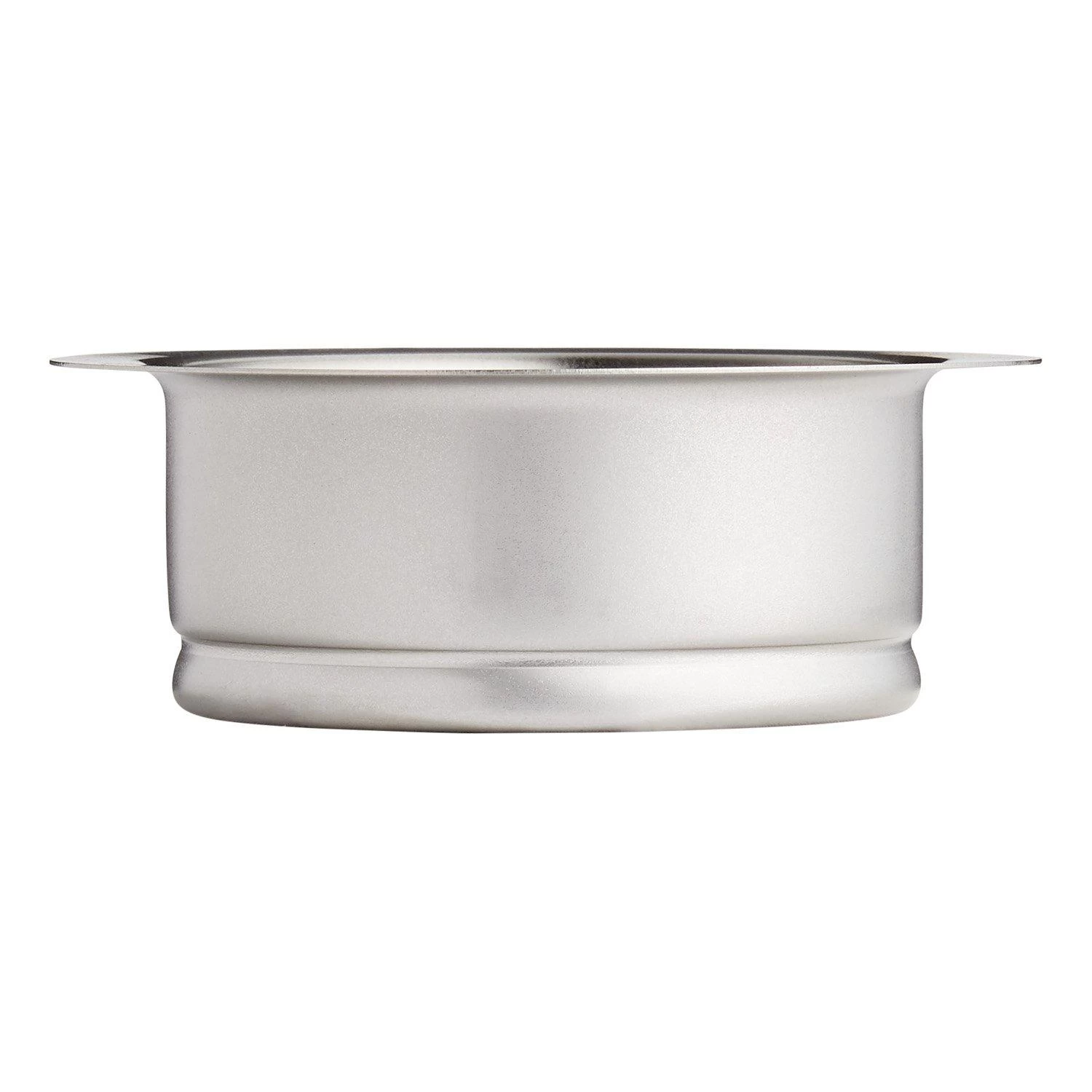3 1/2" Stainless Steel, Kitchen Garbage Disposal Flange And Stopper - Pewter Finish 3 3 1/2" Stainless Steel, Kitchen Garbage Disposal Flange And Stopper - Pewter Finish - Image 3