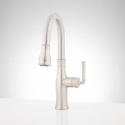 Williston Single-Hole Pull-Down Kitchen Faucet - Stainless Steel