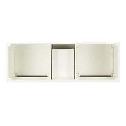60" Elmdale Double Vanity - White - Vanity Cabinet Only -Home-Bathroom 454009 elmdale vanity soft white 60 no top top MV80 scaled