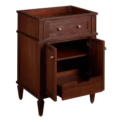 24" Elmdale Vanity For Undermount Sink - Antique Brown 14 24" Elmdale Vanity For Undermount Sink - Antique Brown -Home-Bathroom 454013 elmdale vanity antique brown 24 no top open MV70