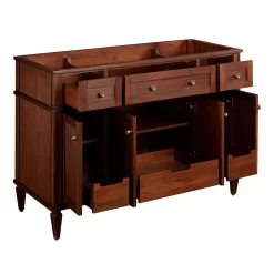 48" Elmdale Vanity For Undermount Sink - Antique Brown -Home-Bathroom 454066 elmdale vanity antique brown 48 no top open MV70 1 scaled