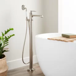 Cooper Freestanding Tub Filler With Hand Shower