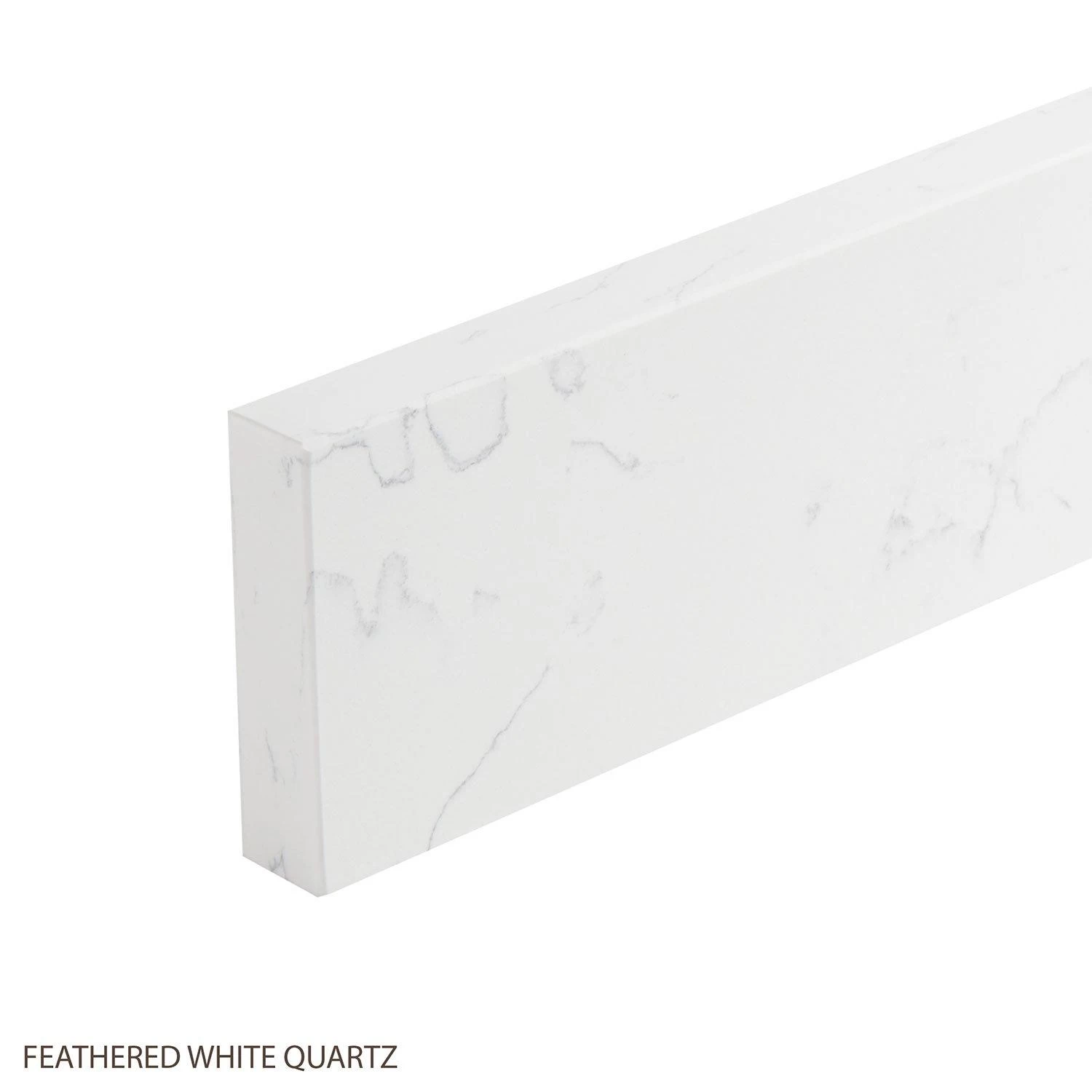 25" 3cm Quartz Vanity Backsplash 2 25" 3cm Quartz Vanity Backsplash - Image 2