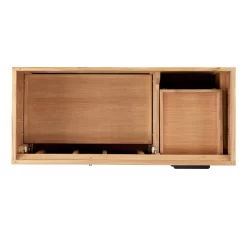 48" Aliso Teak Vanity For Undermount Sink - Natural Teak -Home-Bathroom 456344 aliso vanity natural teak 48 no top top MV80 1 scaled