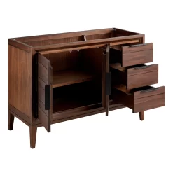 48" Aliso Teak Vanity For Undermount Sink - Java -Home-Bathroom 456345 aliso vanity java 48 no top open MV70 scaled