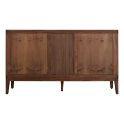 60" Aliso Teak Double Vanity For Rectangular Undermount - Java -Home-Bathroom 456347 aliso vanity java 60 no top back MV90 scaled