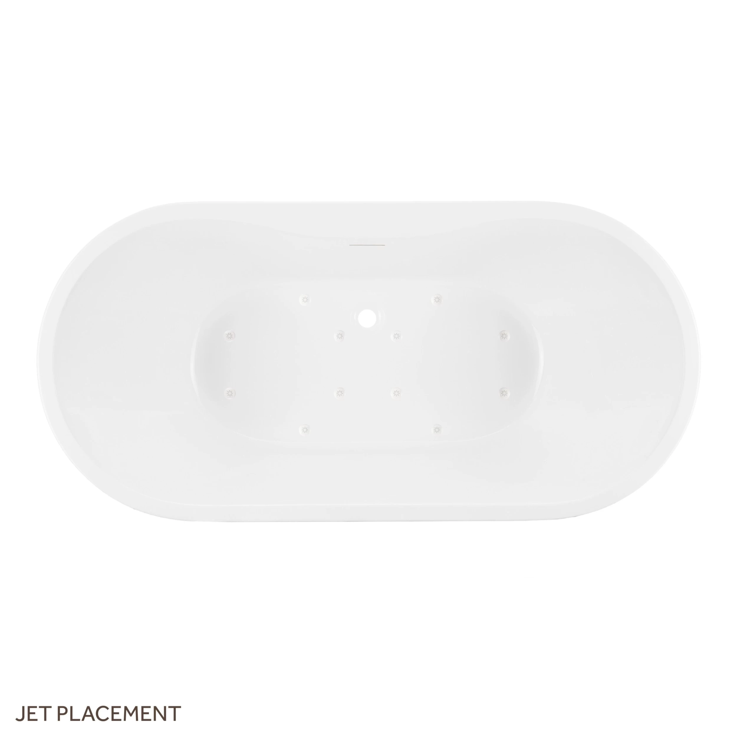 65" Boyce Acrylic Tub - Air Massage 5 65" Boyce Acrylic Tub - Air Massage - Image 5