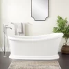 67" Alvaro Acrylic Slipper Tub