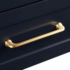 48" Burfield Vanity For Rectangular Undermount Sink - Midnight Navy Blue -Home-Bathroom 466028 466031 466034 466037 burfield vanity midnight navy blue pull Detail150 7
