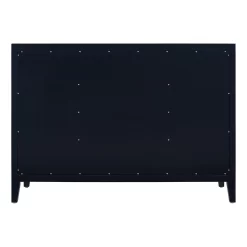 48" Burfield Vanity For Rectangular Undermount Sink - Midnight Navy Blue -Home-Bathroom 466031 burfield vanity midnight navy blue 48 back MV90 1