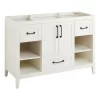 48" Burfield Vanity - White - Vanity Cabinet Only