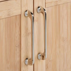 72" Burfield Bamboo Double Vanity - Natural Bamboo - Vanity Cabinet Only -Home-Bathroom 466036 burfield vanity natural bamboo 72 no top handle Detail170 scaled