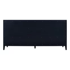 72" Burfield Double Vanity For Undermount Sinks - Midnight Navy Blue -Home-Bathroom 466037 burfield vanity midnight navy blue 72 back MV90