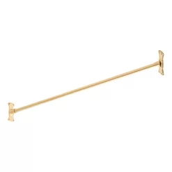Straight Solid Brass Shower Curtain Rod -Home-Bathroom 466514 straight rod BG 48 full rod MV60 scaled