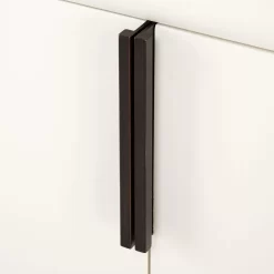 72" Talyn Mahogany Double Vanity For Rectangular Undermount Sinks - Soft White -Home-Bathroom 471391 72 mahogany double vanity cabinet white detail 1