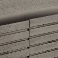 30" Dickson Teak Vanity - Gray Wash - Vanity Cabinet Only -Home-Bathroom 473325 30 teak vanity cabinet gray wash detail