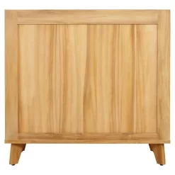 36" Antioch Teak Vanity - Natural Teak - Vanity Cabinet Only -Home-Bathroom 473849 36 teak vanity cabinet natural back 4