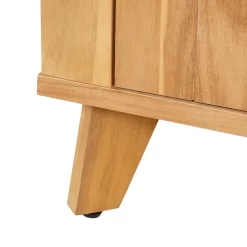 36" Antioch Teak Vanity - Natural Teak - Vanity Cabinet Only -Home-Bathroom 473849 36 teak vanity cabinet natural detail3 6