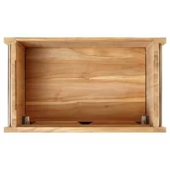 36" Antioch Teak Vanity - Natural Teak - Vanity Cabinet Only -Home-Bathroom 473849 36 teak vanity cabinet natural top 4