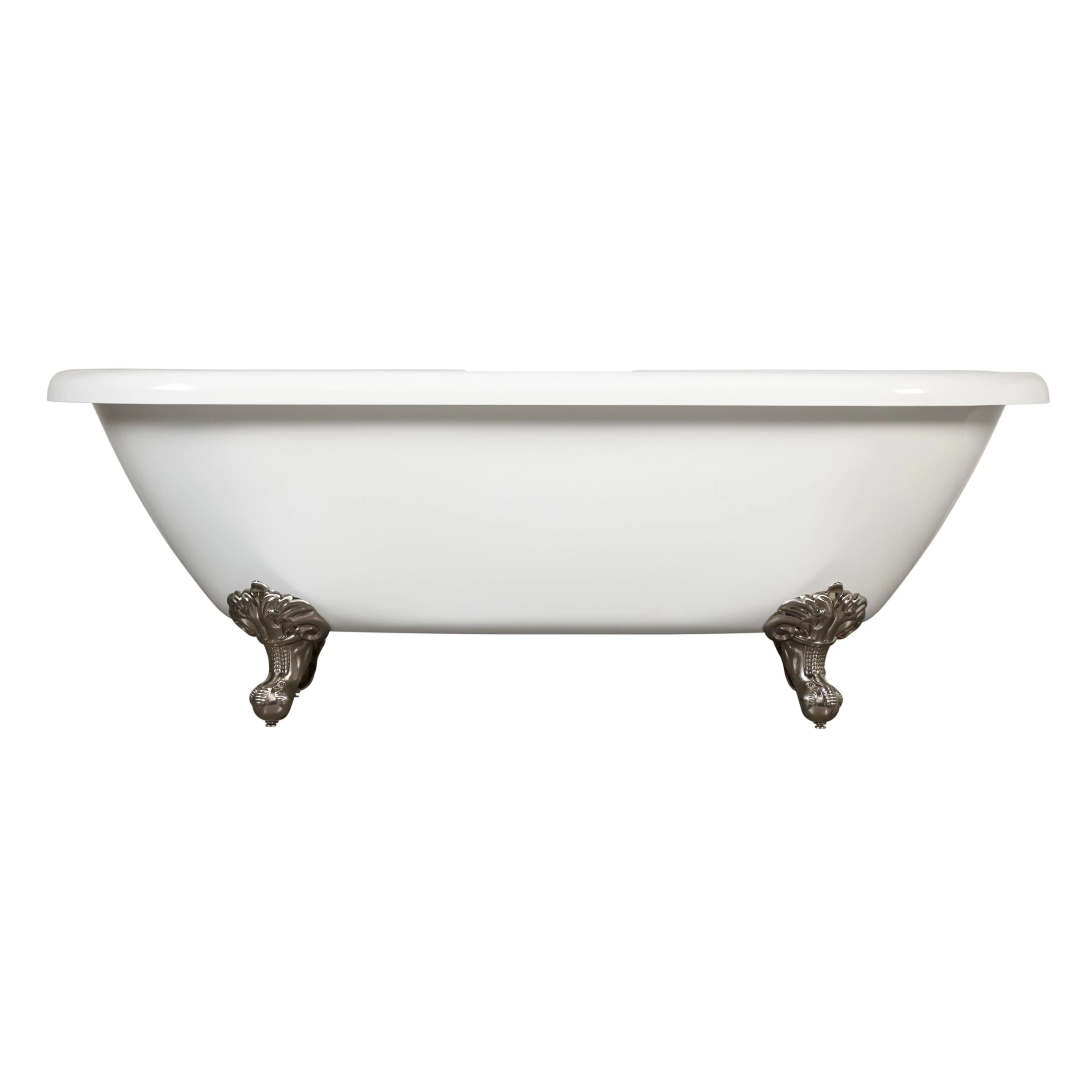 69" Audrey Acrylic Clawfoot Tub - Imperial Feet 3 69" Audrey Acrylic Clawfoot Tub - Imperial Feet - Image 3