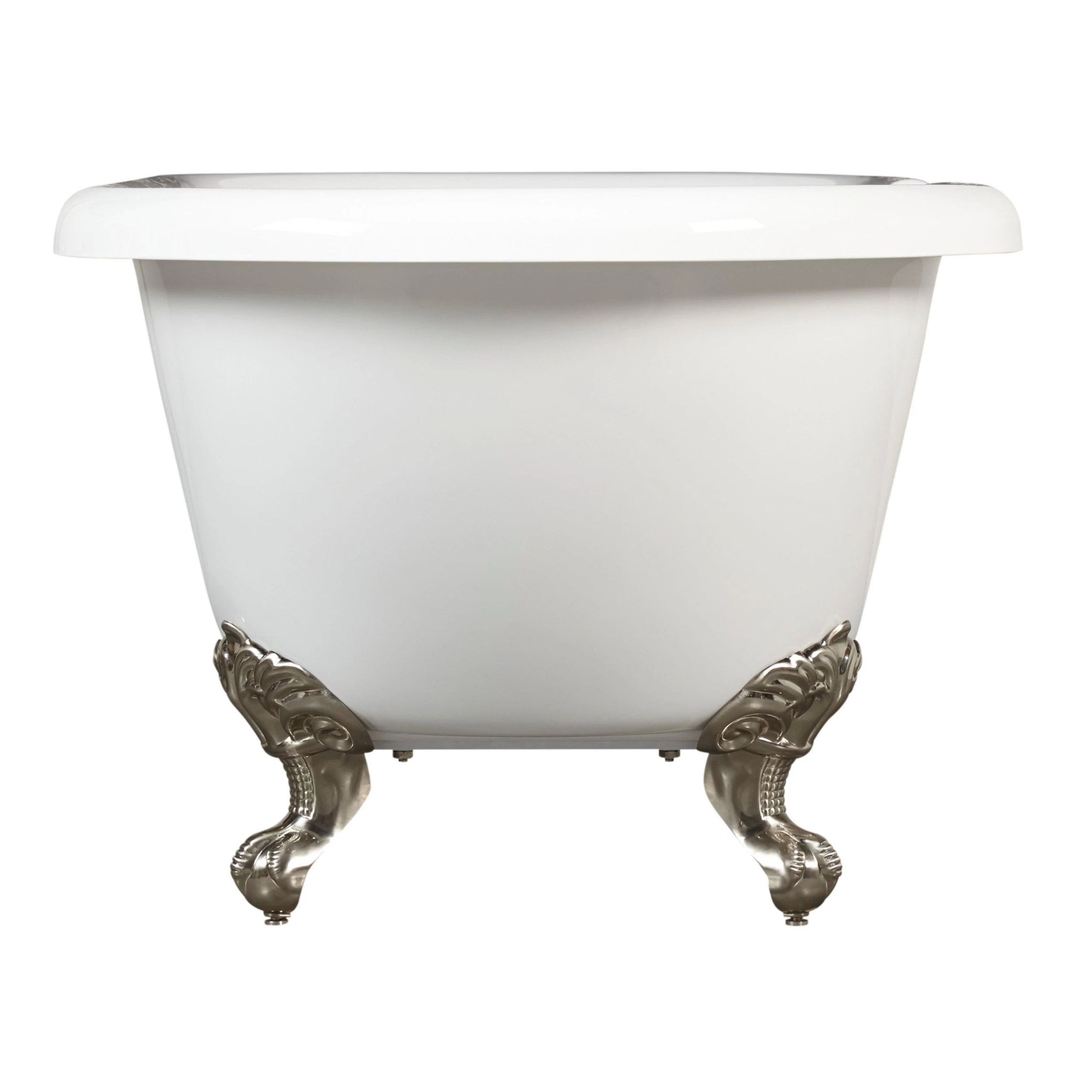 69" Audrey Acrylic Clawfoot Tub - Imperial Feet 2 69" Audrey Acrylic Clawfoot Tub - Imperial Feet - Image 2