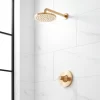 Lentz Pressure Balance Shower System With Knob Handles