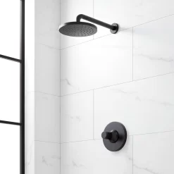 Lentz Pressure Balance Shower System With Knob Handles 9 Lentz Pressure Balance Shower System With Knob Handles -Home-Bathroom 476222 lentz PB shower system knob MB Beauty10 scaled