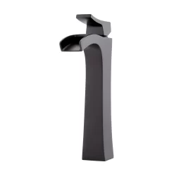 Vilamonte Waterfall Vessel Faucet -Home-Bathroom 477033 vilamonte single hole vessel faucet MB front Beauty20 scaled