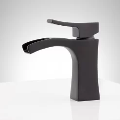 Vilamonte Single-Hole Waterfall Bathroom Faucet -Home-Bathroom 477034 vilamonte single hole faucet MB side Beauty30