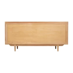 72" Osa Teak Double Vanity For Rectangular Undermount Sink - Natural Teak -Home-Bathroom 477242 72 vanity cabinet teak back