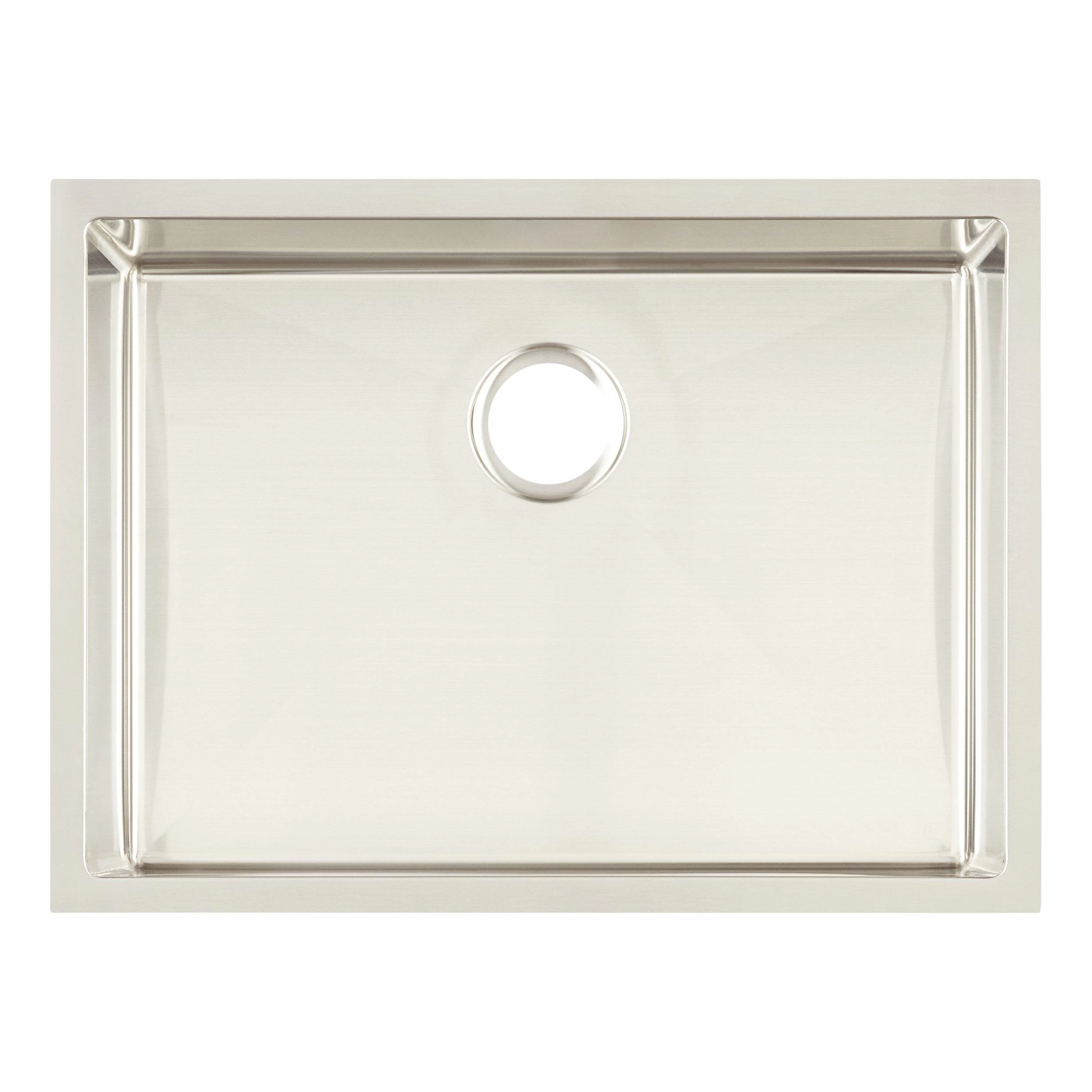 27" Atwood Stainless Steel Farmhouse Sink 4 27" Atwood Stainless Steel Farmhouse Sink - Image 4