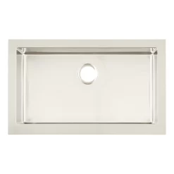 36" Hazelton Stainless Steel Retrofit Farmhouse Sink -Home-Bathroom 478430 Hazelton retro FH sink SS 36 top MV90 scaled