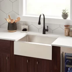 27" Hazelton Stainless Steel Farmhouse Sink