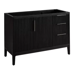 48" Manolin Vanity - Arcadian Black - Vanity Cabinet Only