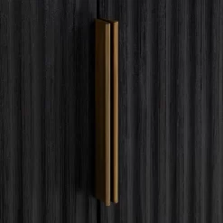 30" Manolin Vanity - Arcadian Black - Vanity Cabinet Only -Home-Bathroom 478446 manolin vanity arcadian black 72 no top BBpull Detail170 1