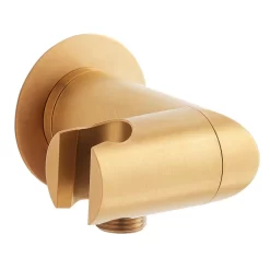 Swivel Water Supply Elbow And Bracket For Hand Shower