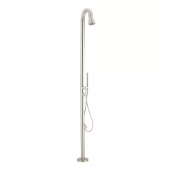 Kirwin Freestanding Outdoor Shower Panel With Hand Shower -Home-Bathroom 478730 kirwin outdoor shower SS angle MV60 scaled