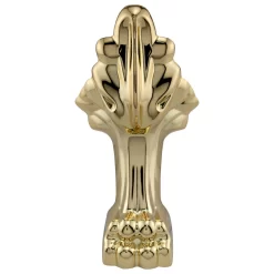 69" Audrey Acrylic Clawfoot Tub - Lion Feet -Home-Bathroom 480120 Audrey tub WH lion paw feet PB RR 69 foot Detail160