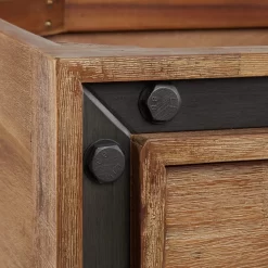 24" Celebration Console Vanity - Rustic Acacia - Vanity Cabinet Only -Home-Bathroom 480167 rustic acacia 24 console vanity corner