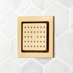 Square Flush-Mount Swivel Body Spray