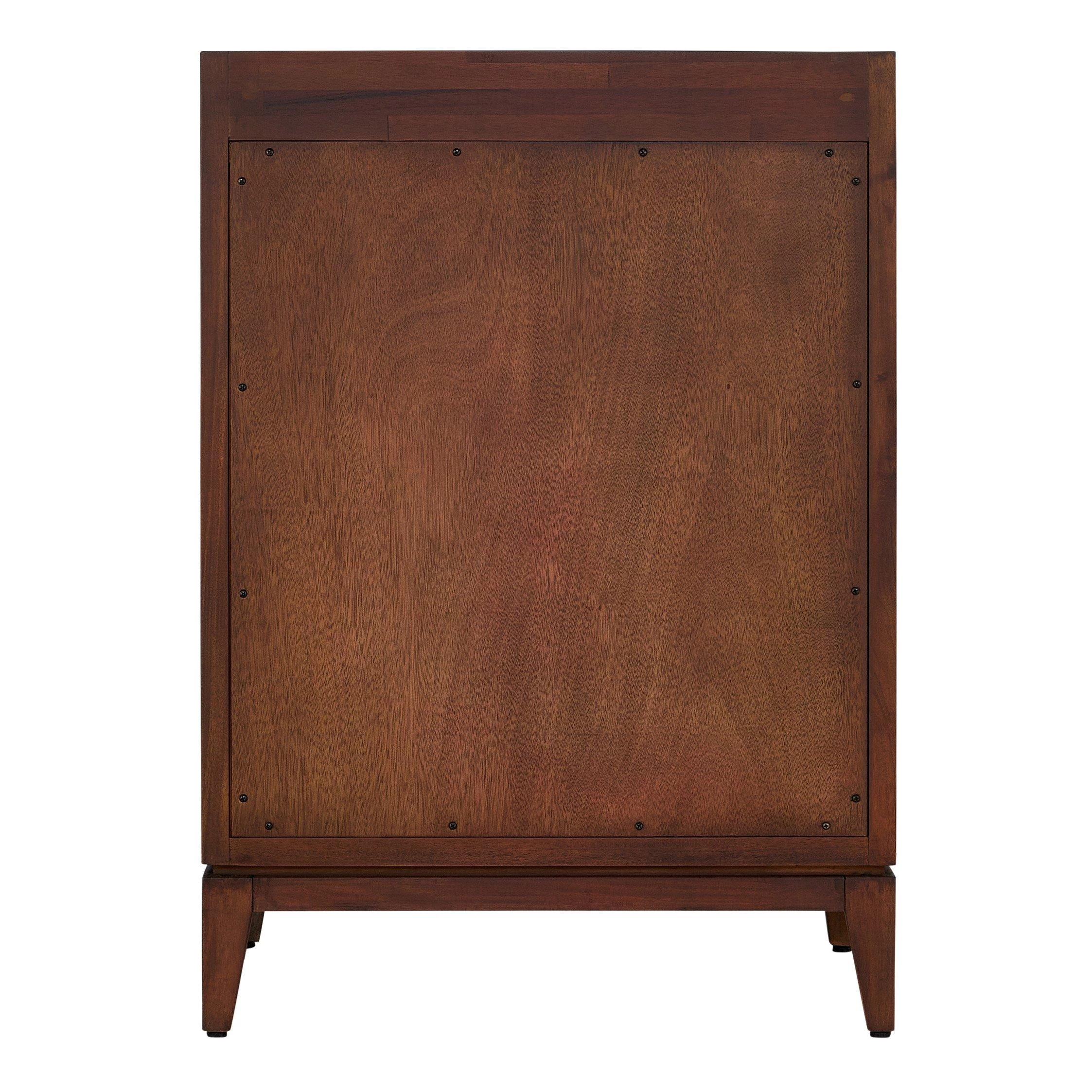 24" Hytes Mahogany Vanity With Undermount Sink - Carob Brown 5 24" Hytes Mahogany Vanity With Undermount Sink - Carob Brown - Image 5