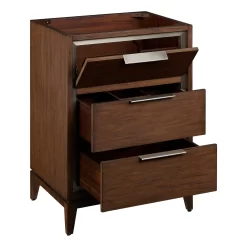 24" Hytes Mahogany Vanity With Undermount Sink - Carob Brown 12 24" Hytes Mahogany Vanity With Undermount Sink - Carob Brown -Home-Bathroom 480195 hytes vanity carob brown 24 open MV70