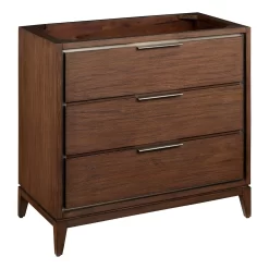 36" Hytes Mahogany Vanity With Rectangular Undermount Sink - Carob Brown -Home-Bathroom 480198 hytes vanity carob brown 36 angle MV60
