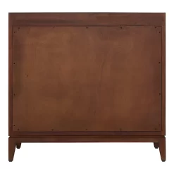 36" Hytes Mahogany Vanity With Rectangular Undermount Sink - Carob Brown -Home-Bathroom 480198 hytes vanity carob brown 36 back MV80