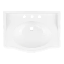 24" Cierra Console Sink With Brass Stand -Home-Bathroom 480504 cierra console sink BG 24 top MV80