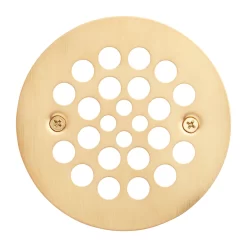Round Shower Drain Strainer 10 Round Shower Drain Strainer -Home-Bathroom 480530 Shower Drain Cover BG Top MV60