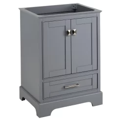 24" Quen Vanity - Gray - Vanity Cabinet Only
