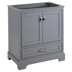 30" Quen Vanity - Gray - Vanity Cabinet Only